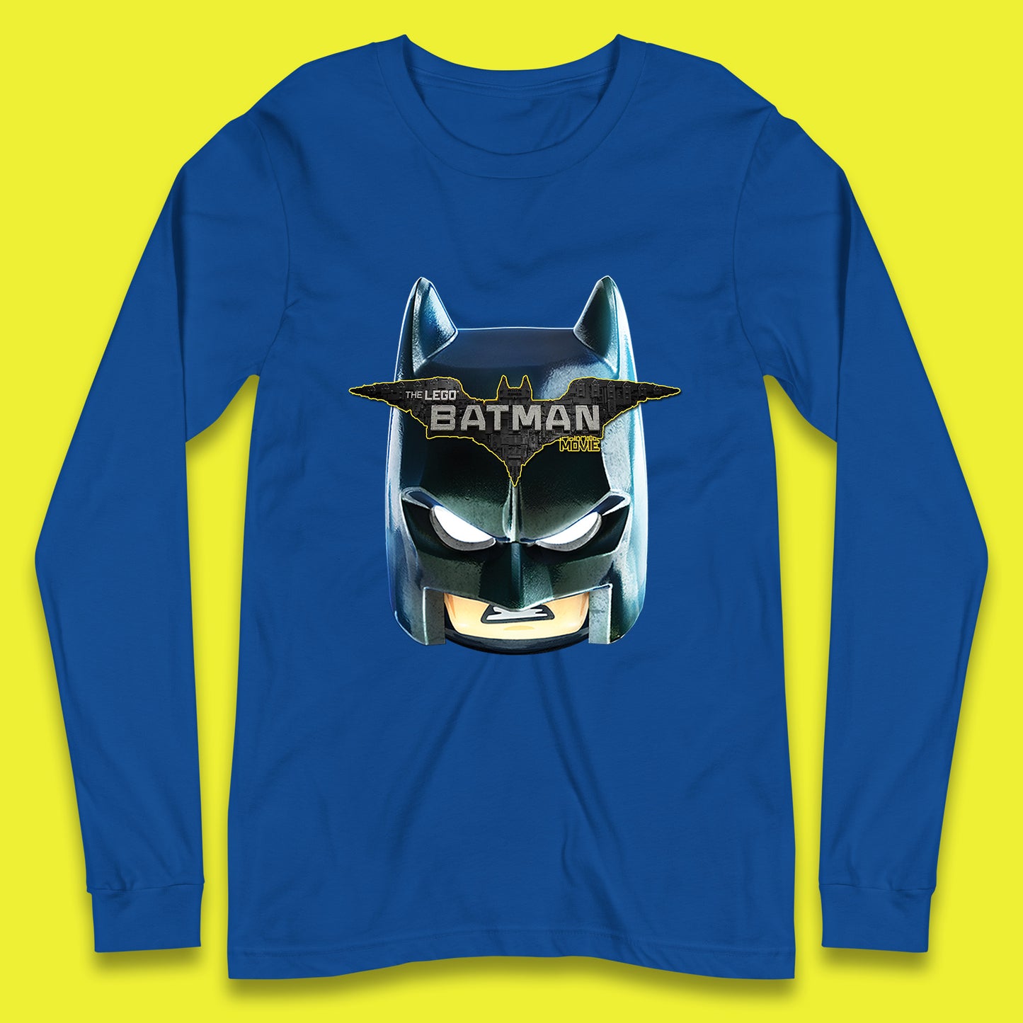 Lego Batman Head Lego Batman 3 Beyond Gotham The Lego Batman Movie DC Comics Long Sleeve T Shirt