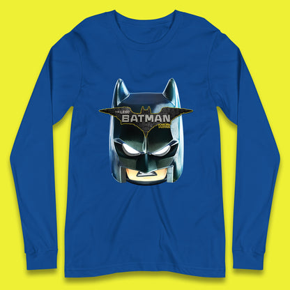 Lego Batman Head Lego Batman 3 Beyond Gotham The Lego Batman Movie DC Comics Long Sleeve T Shirt