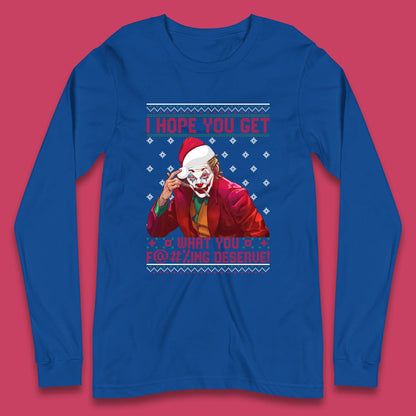 Joker Christmas Long Sleeve T-Shirt