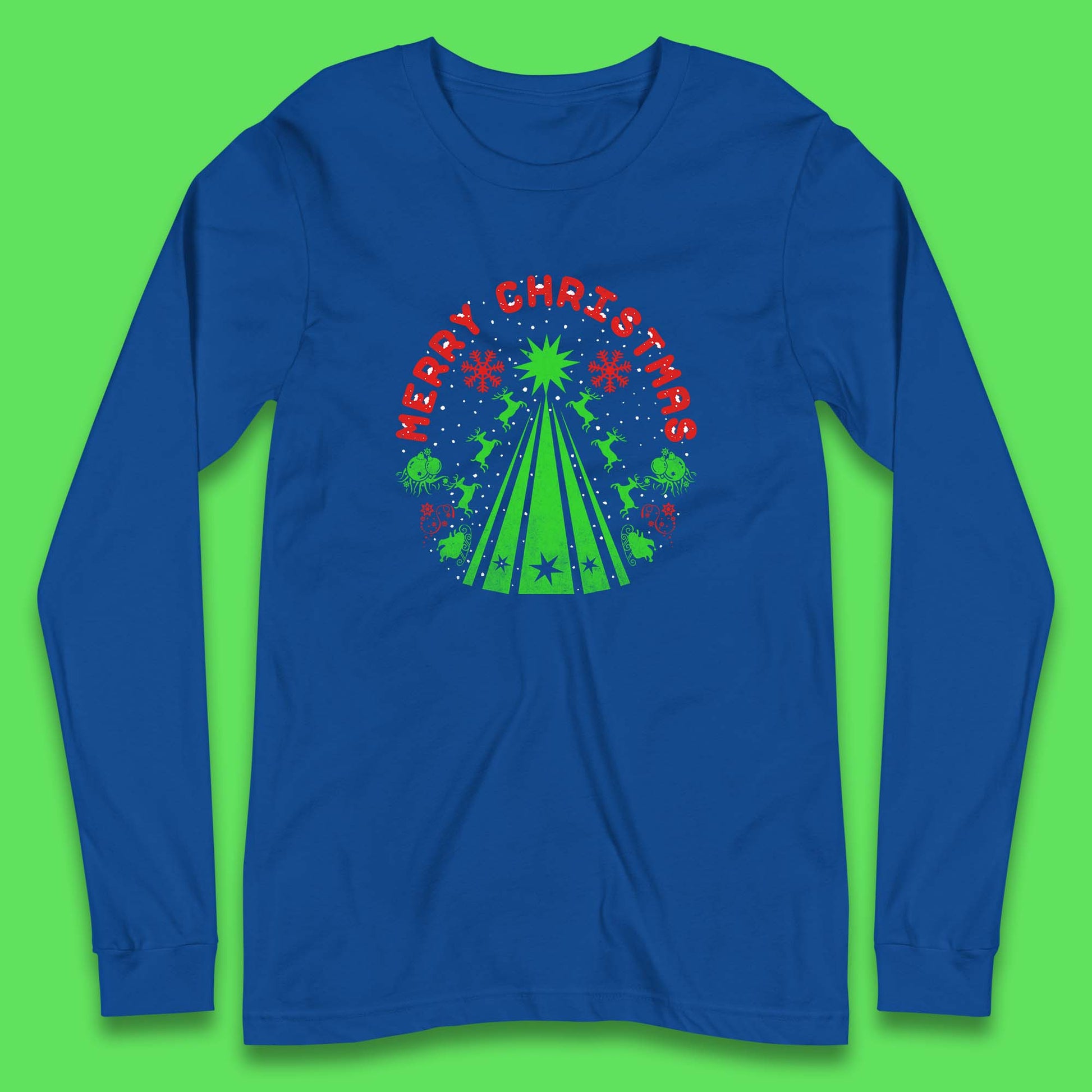 merry christmas reindeers t shirt