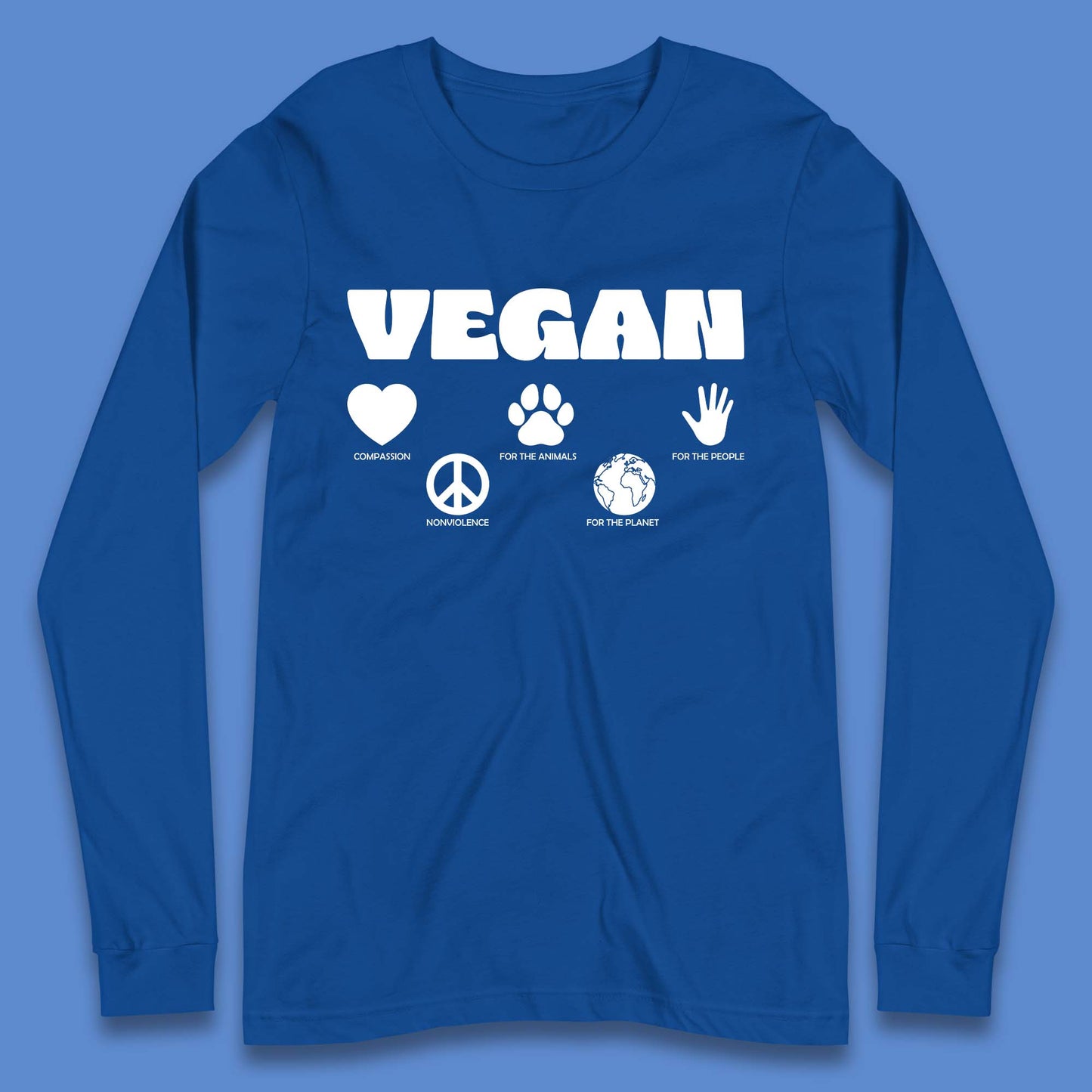 Vegan Long Sleeve T-Shirt