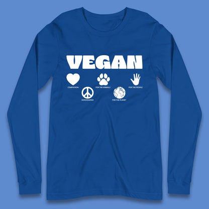 Vegan Long Sleeve T-Shirt