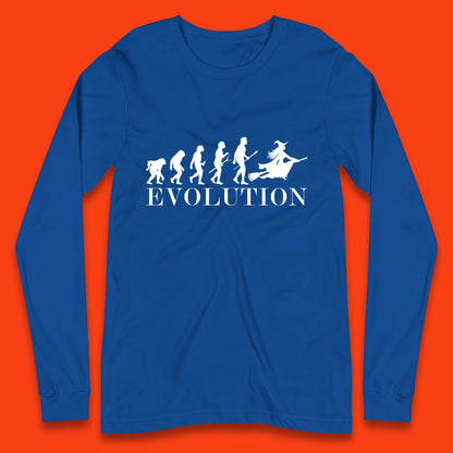 Witch Evolution Halloween Scary Spooky Witch Costume Long Sleeve T Shirt