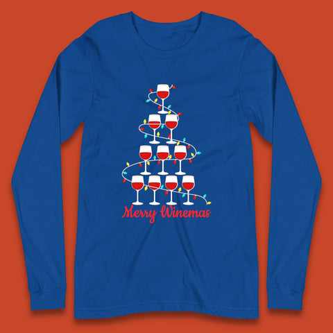 Merry Winemas Christmas Long Sleeve T-Shirt