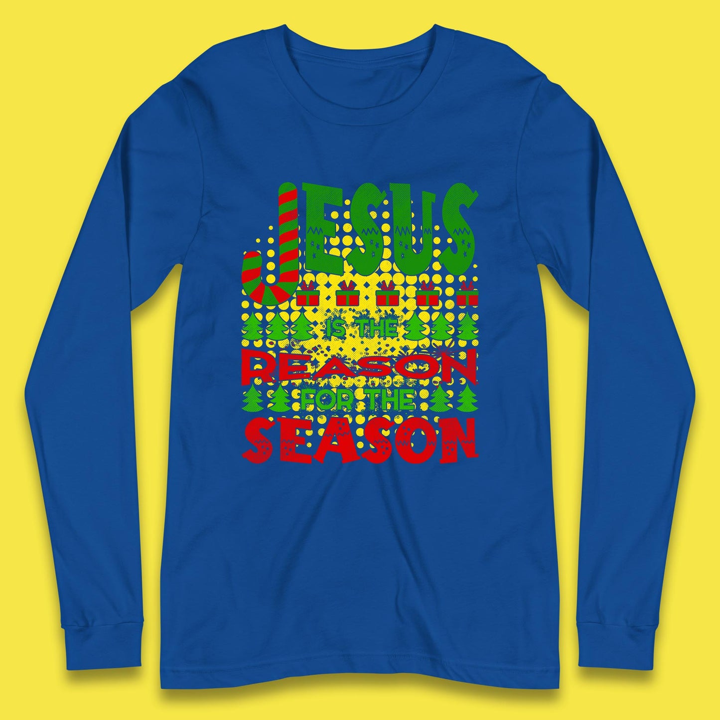 christmas jesus long sleeve t shirt