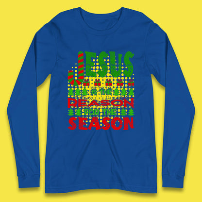 christmas jesus long sleeve t shirt