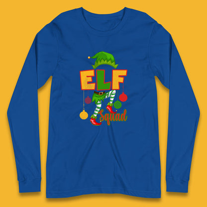 elf squad christmas long sleeve t shirt