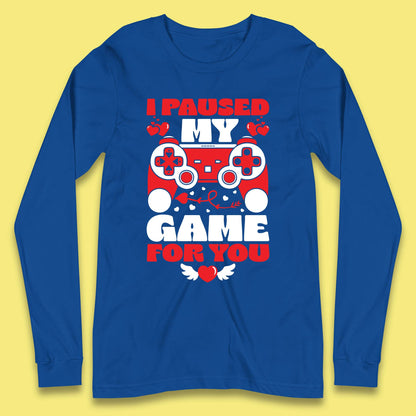 Valentine's Day Gamer Long Sleeve T-Shirt