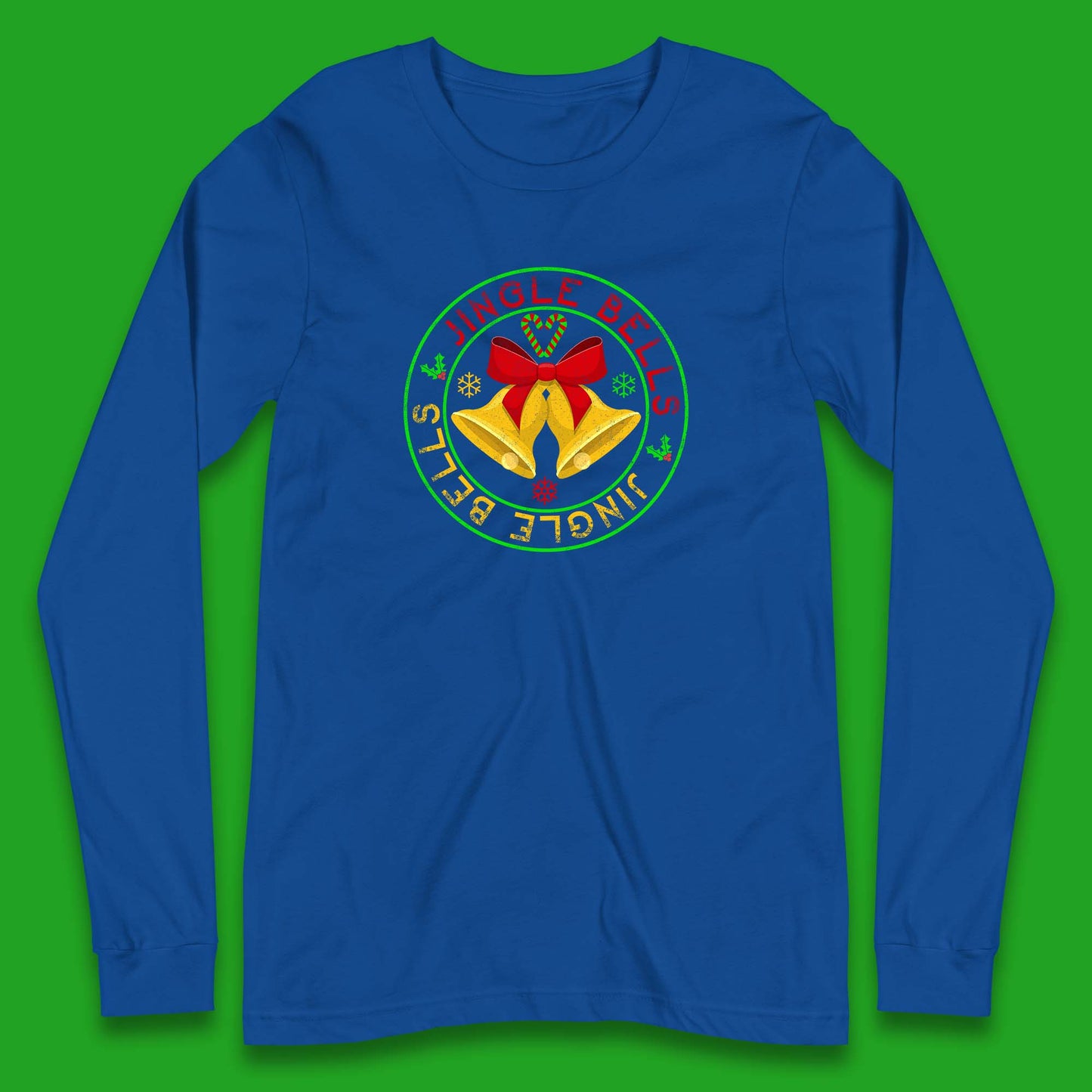 jingle bells christmas long sleeves t shirt