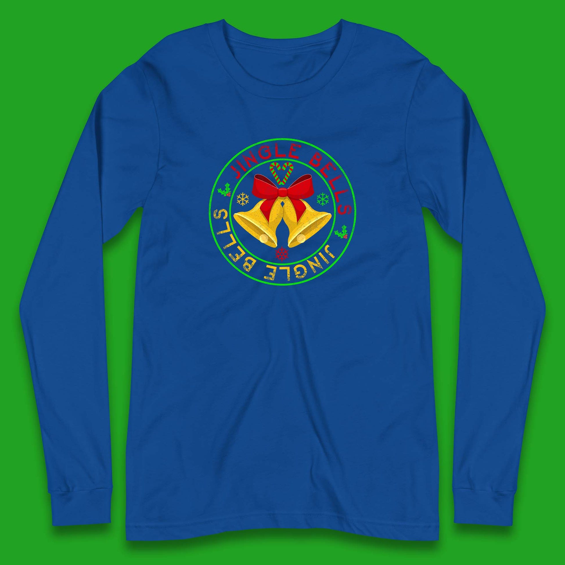 jingle bells christmas long sleeves t shirt