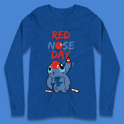 Stitch Long Sleeve Comic Relief Top