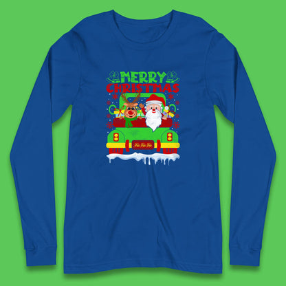 merry christmas truck shirt