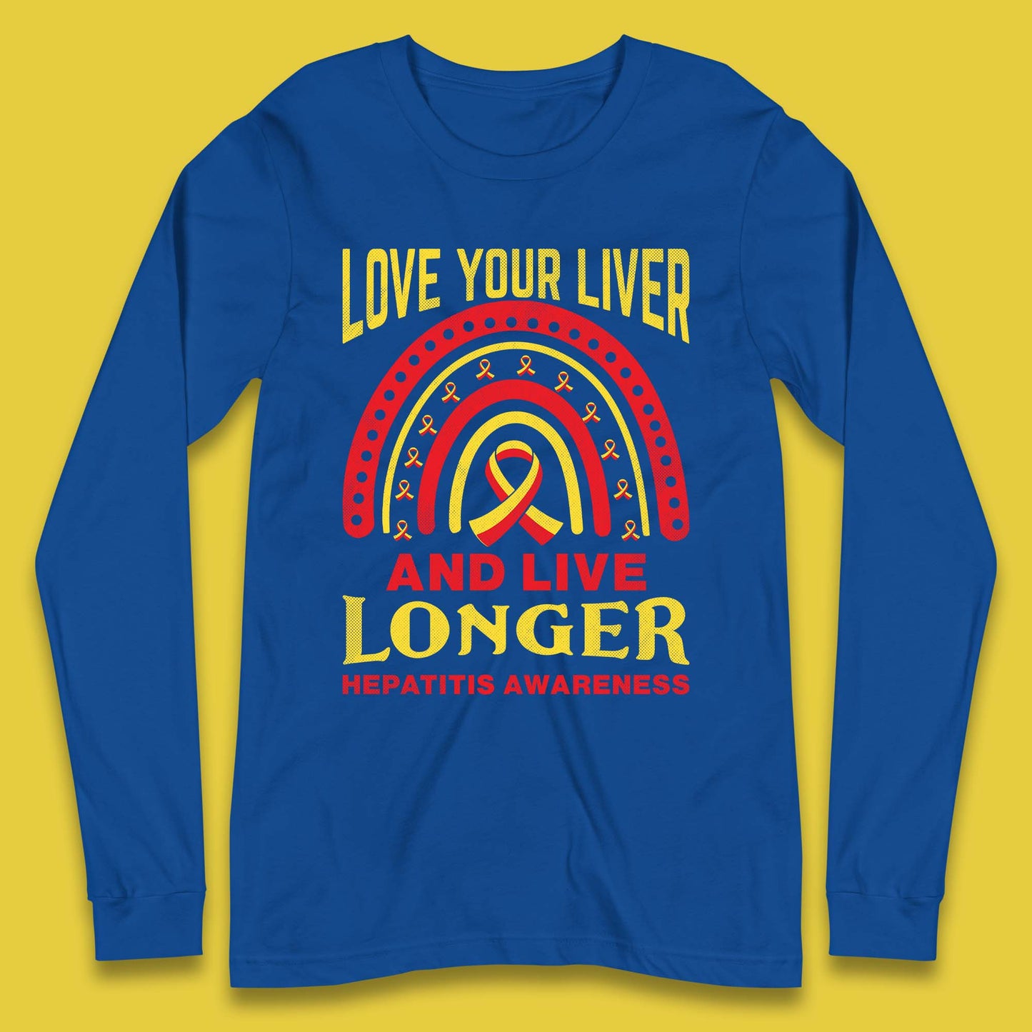 Hepatitis Awareness Long Sleeve T-Shirt
