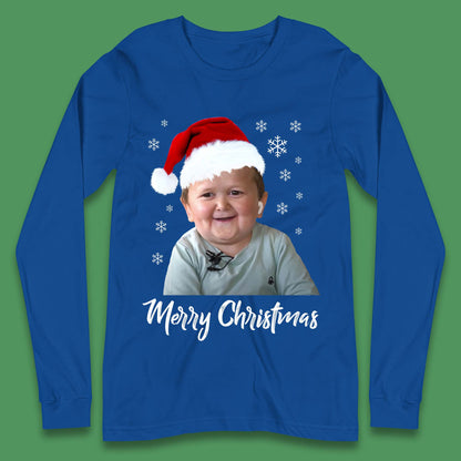 Santa Hasbulla Merry Christmas Long Sleeve T-Shirt