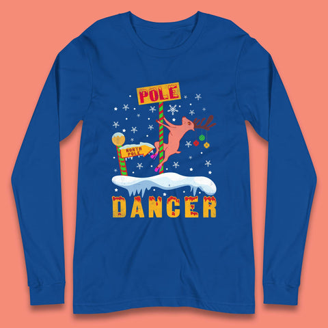 North Pole Dancer Christmas Long Sleeve T-Shirt