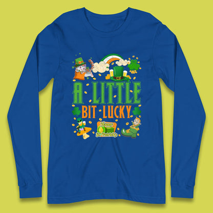 A Little Bit Lucky St. Patrick's Long Sleeve T-Shirt