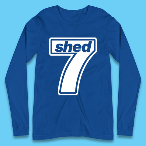 Shed Seven Rock Band Shed 7 Going For Gold Album Promo Alternative Indie Rock Britpop Band Long Sleeve T Shirt