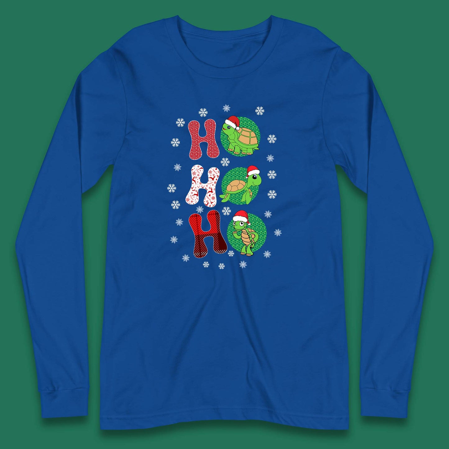 turtles santa long sleeve t shirt