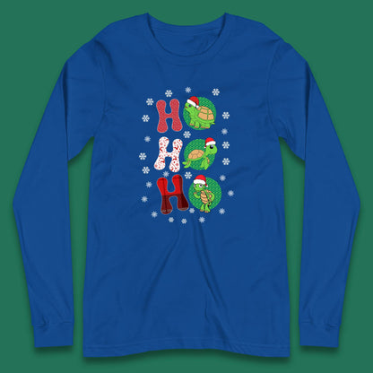 turtles santa long sleeve t shirt