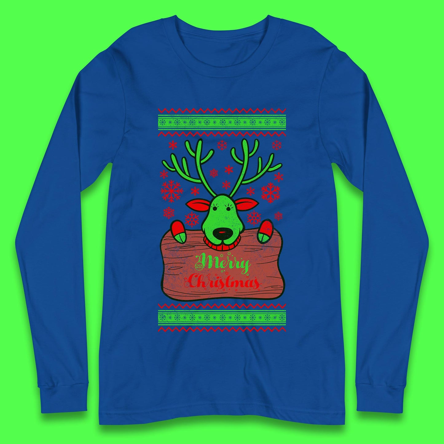 merry christmas reindeer t shirt