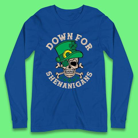 Down For Shenanigans Long Sleeve T-Shirt