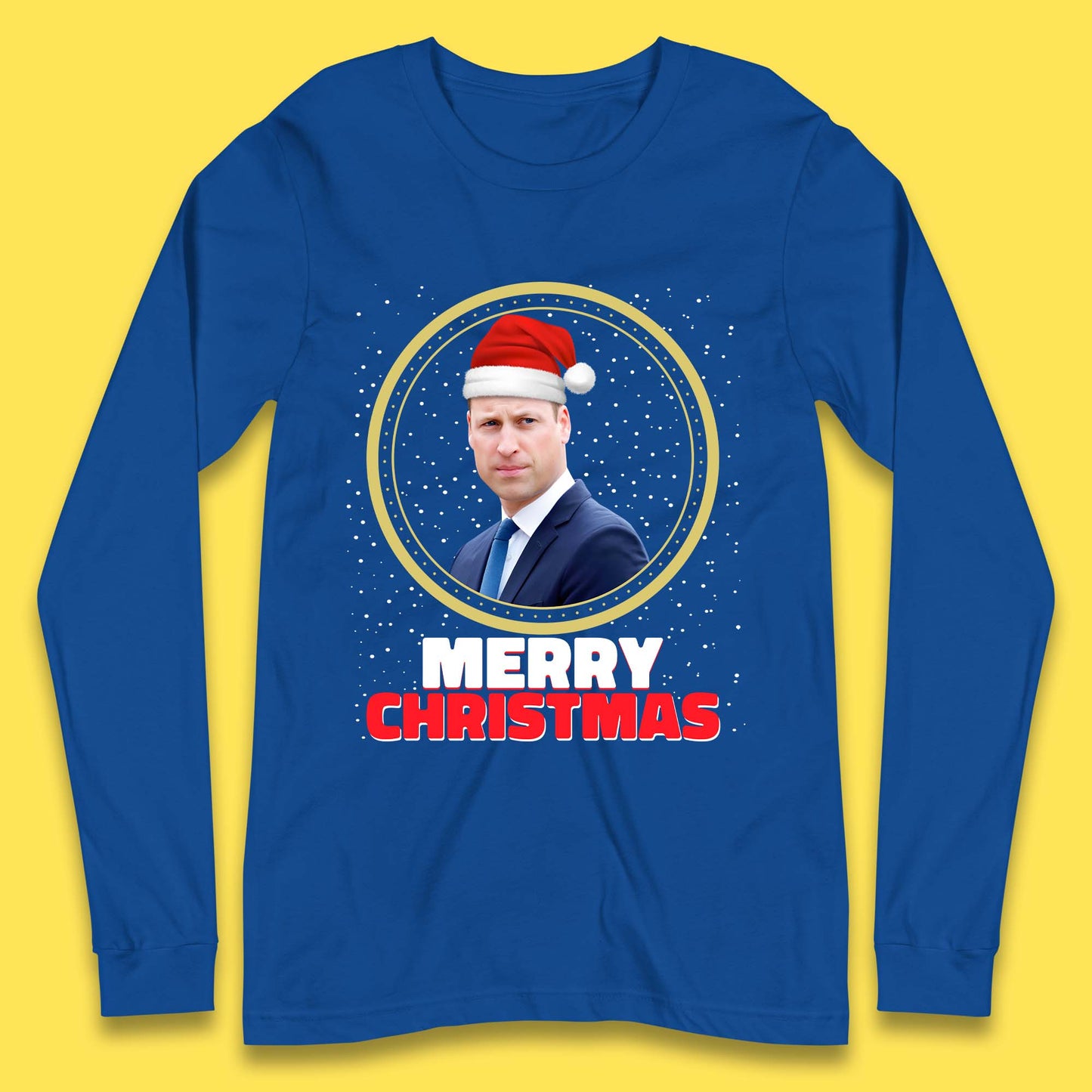 Prince William Christmas Long Sleeve T-Shirt
