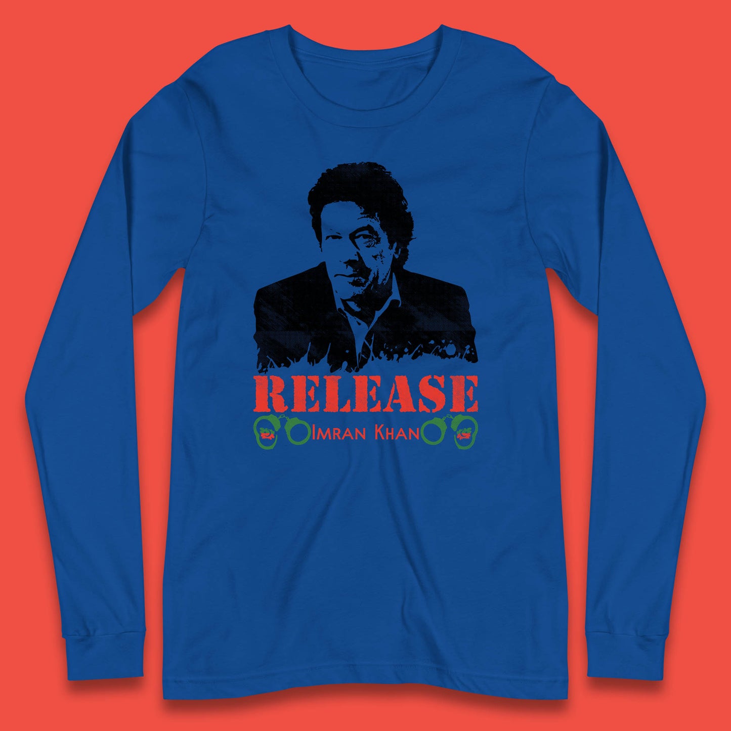 Release Imran Khan Prisoner No 804 Behind You Skipper Stand With Imran Khan Pakistan Pride Of Nation Long Sleeve T Shirt