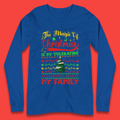 christmas quote long sleeve t shirt