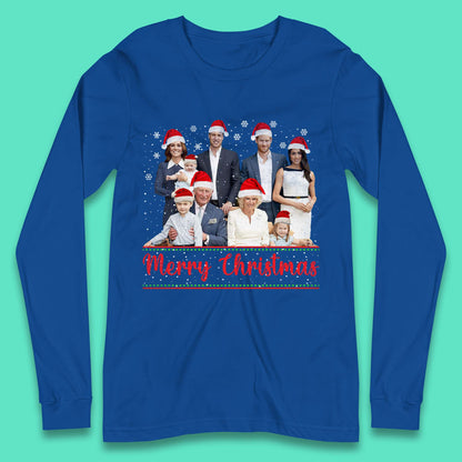 British Royal Family Succession Christmas Long Sleeve T-Shirt