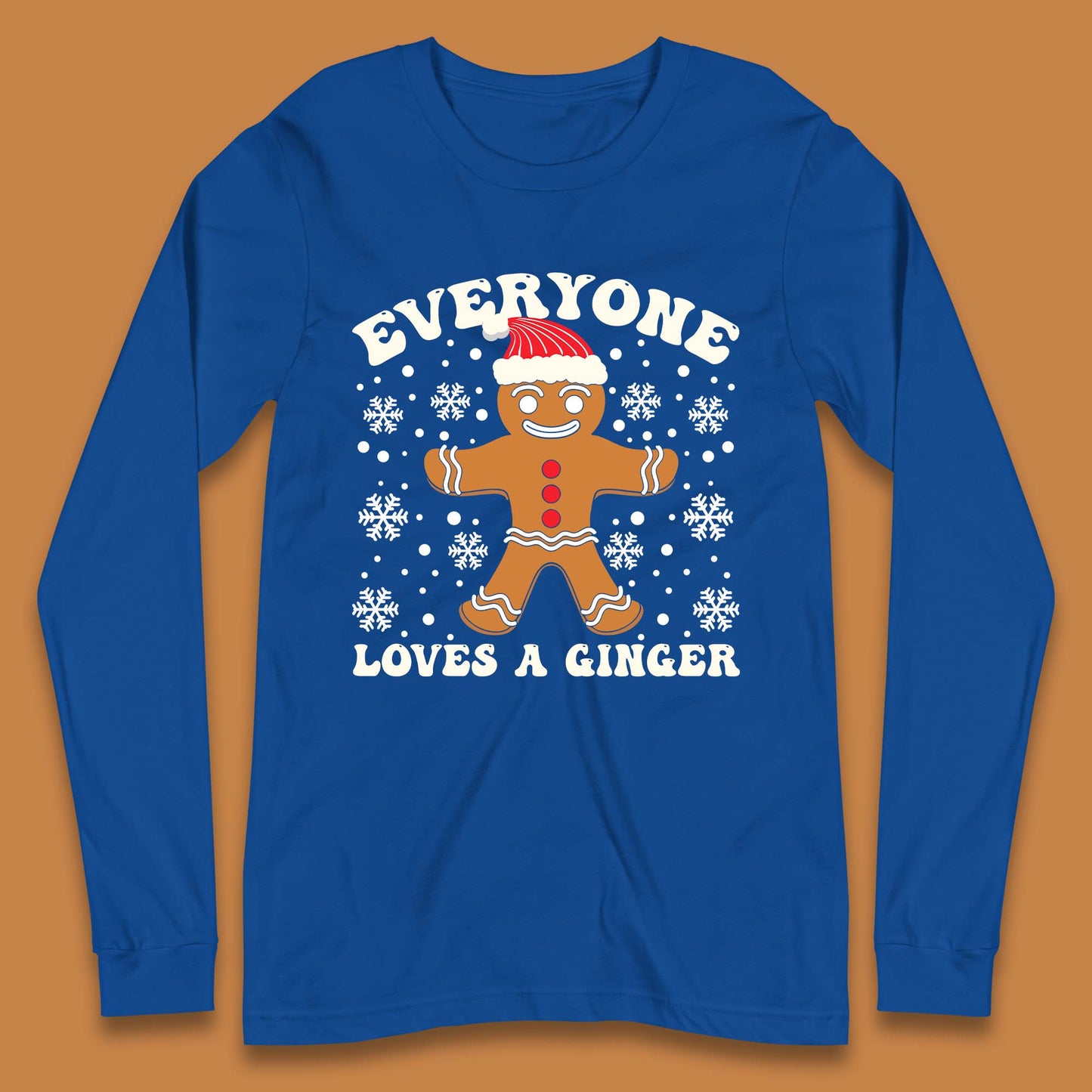 Gingerbread Christmas Long Sleeve T-Shirt