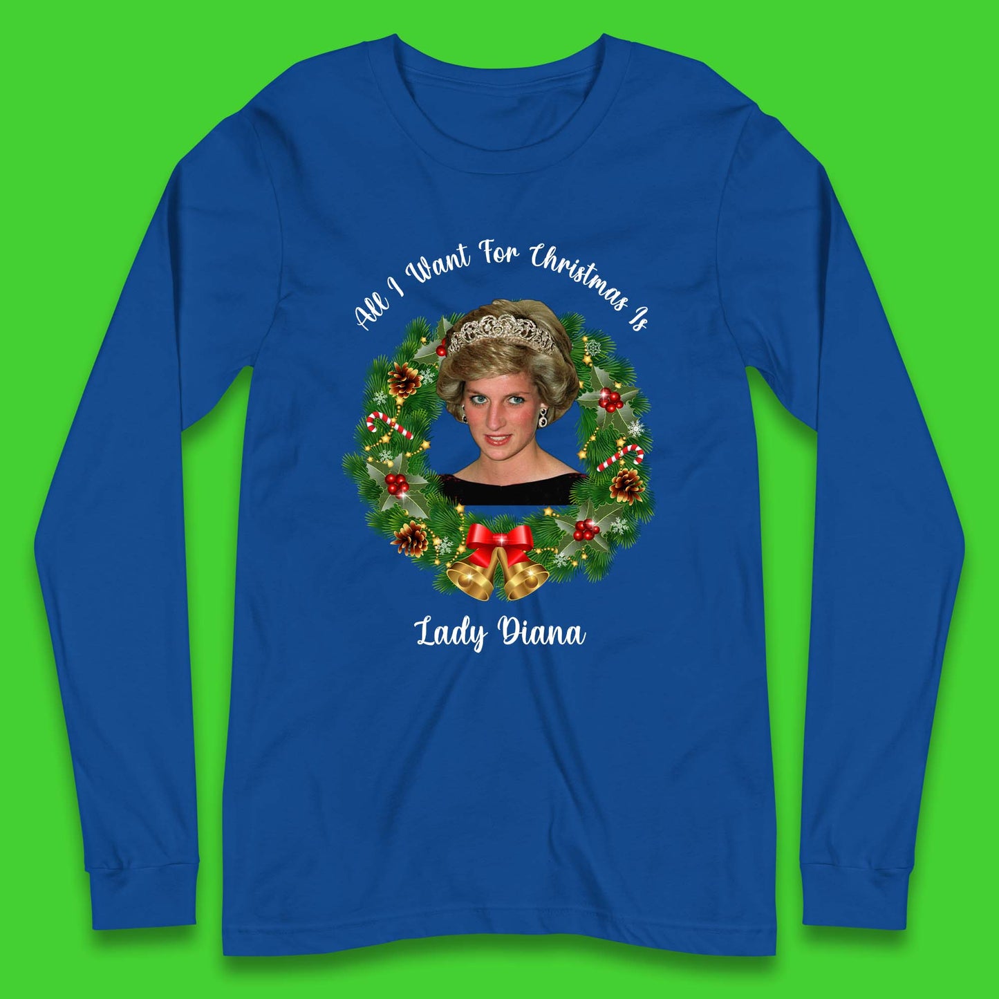 Lady Diana Christmas Long Sleeve T-Shirt
