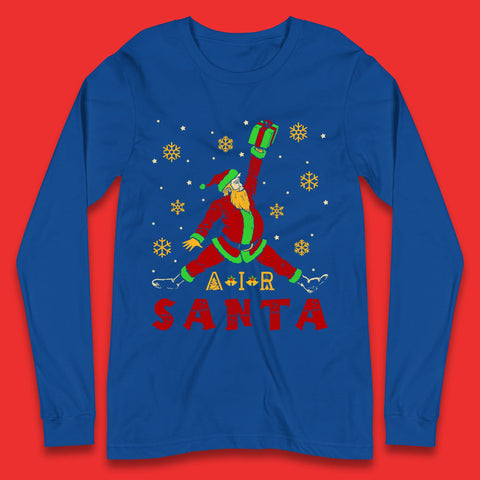 Air Santa Christmas Long Sleeve T-Shirt
