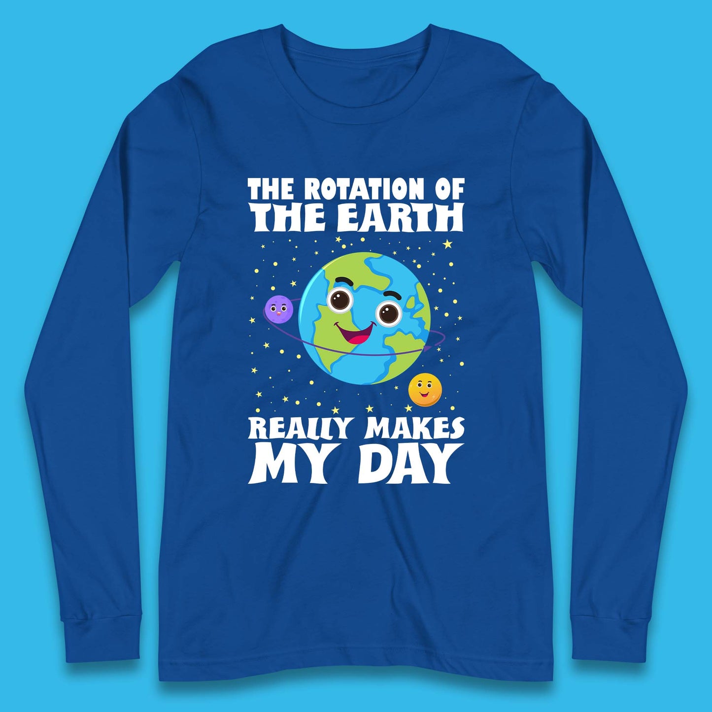 Rotation Of Earth Long Sleeve T-Shirt