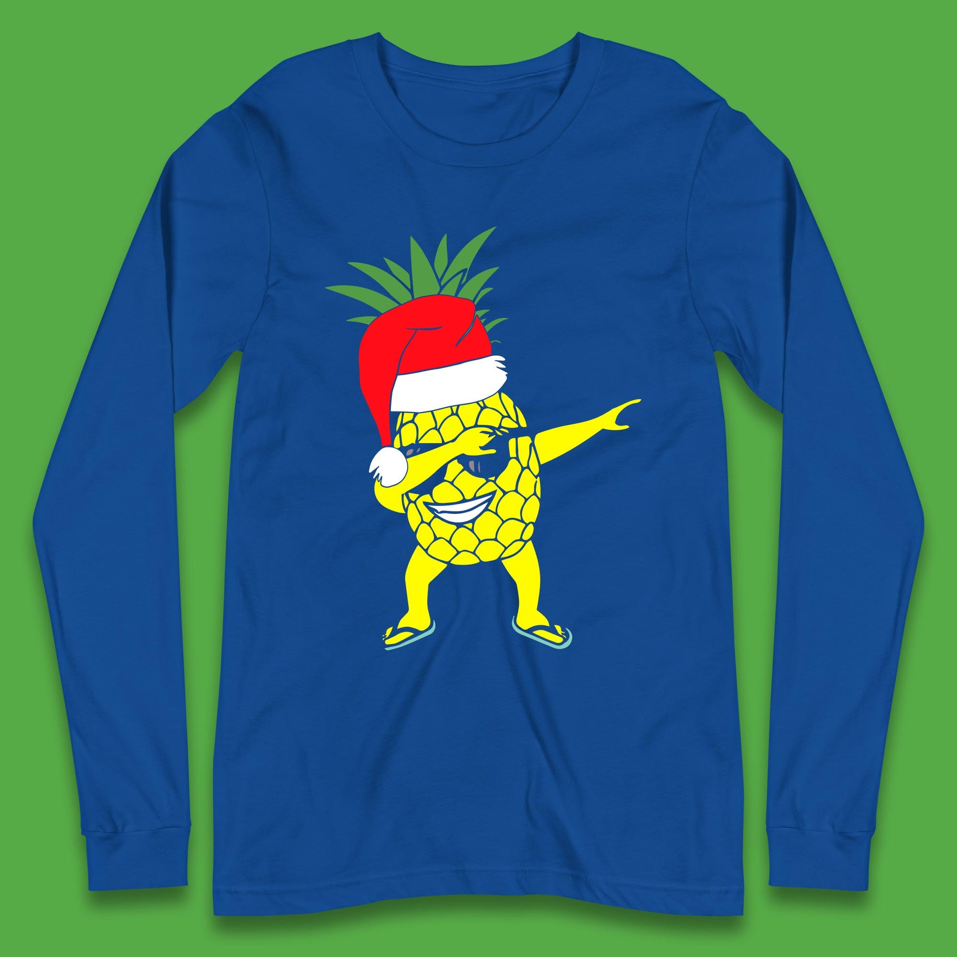 dabbing pineapple long sleeve t shirt