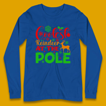 coolest reindeer long sleeve t shirt