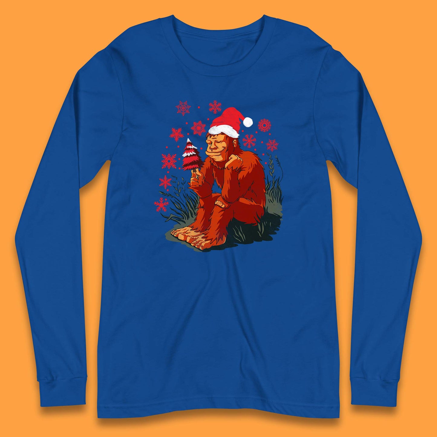 big foot christmas shirt