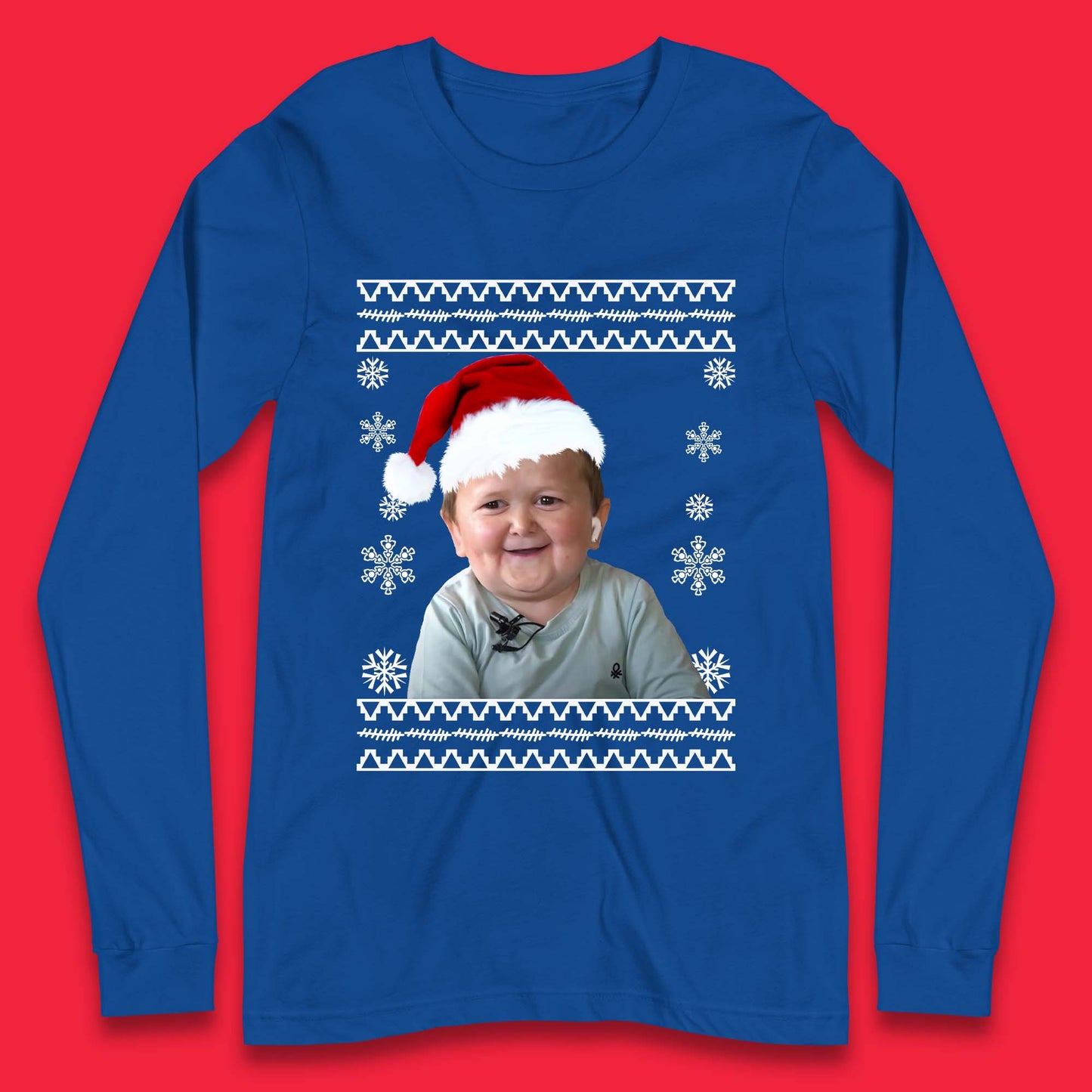 Santa Hasbulla Magomedov Christmas Long Sleeve T-Shirt