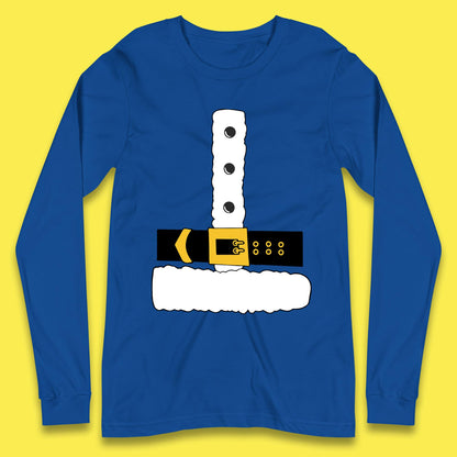 christmas santa claus costume t shirt