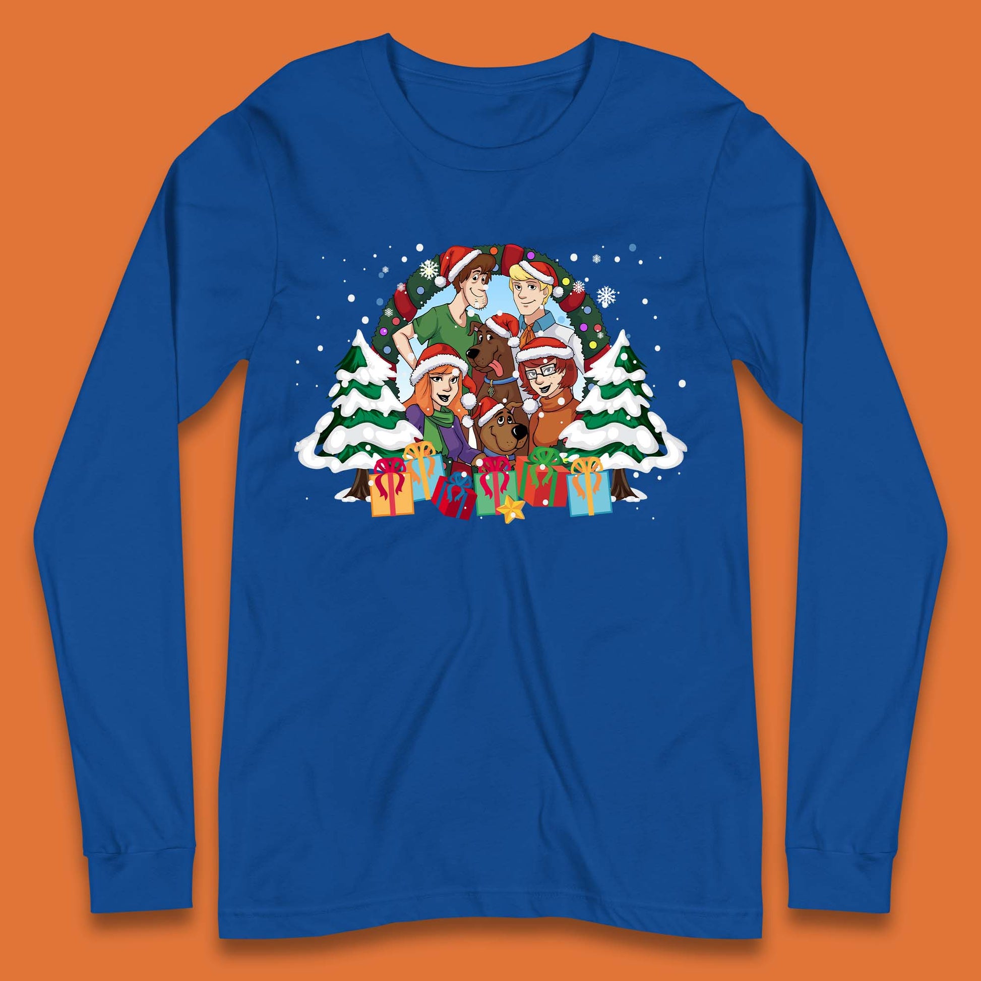 scooby doo and friends long sleeve t shirt