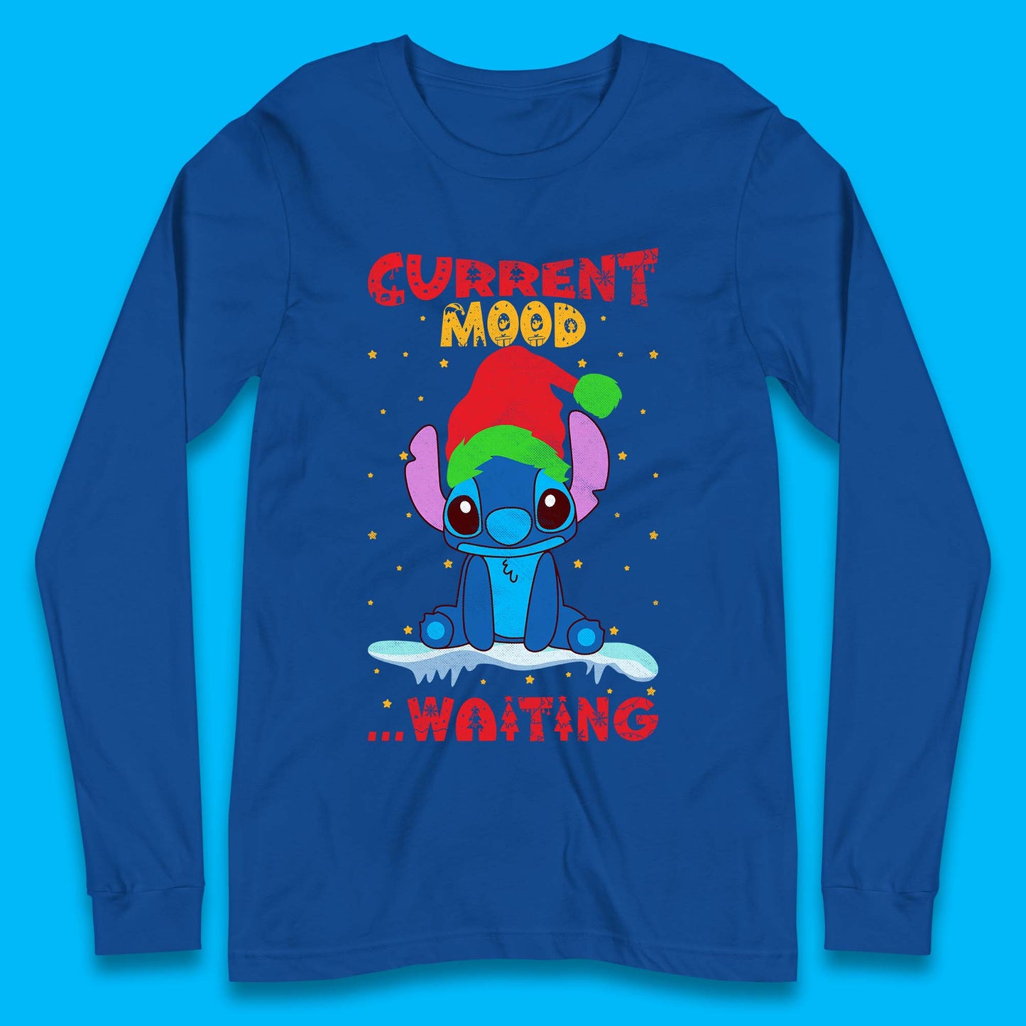 Current Mood Stitch Christmas Long Sleeve T-Shirt