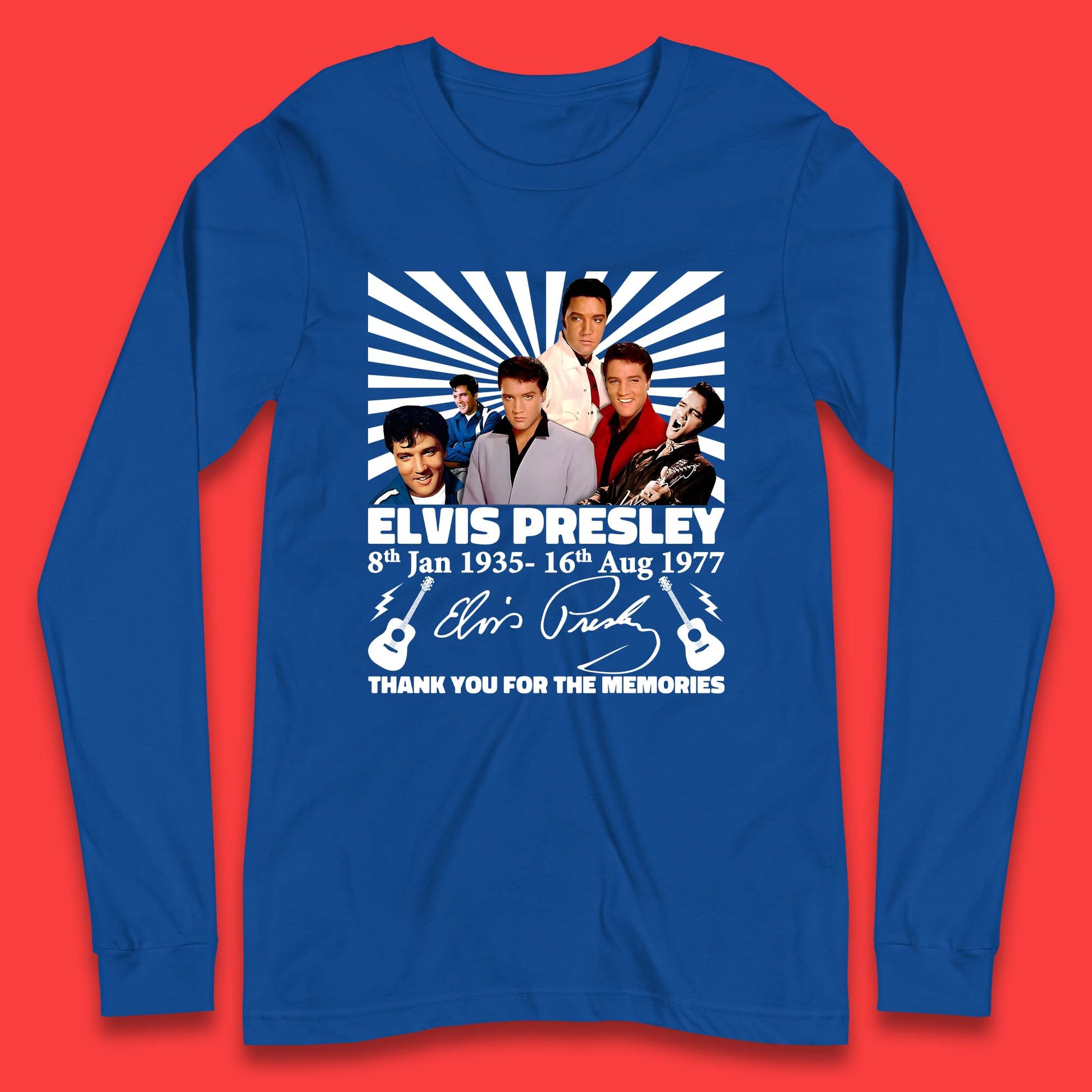 Elvis Presley Long Sleeve Shirts