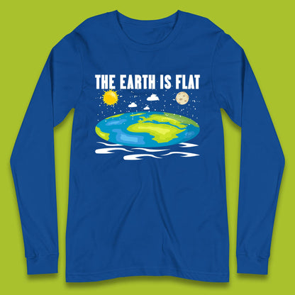 The Earth Is Flat Long Sleeve T-Shirt