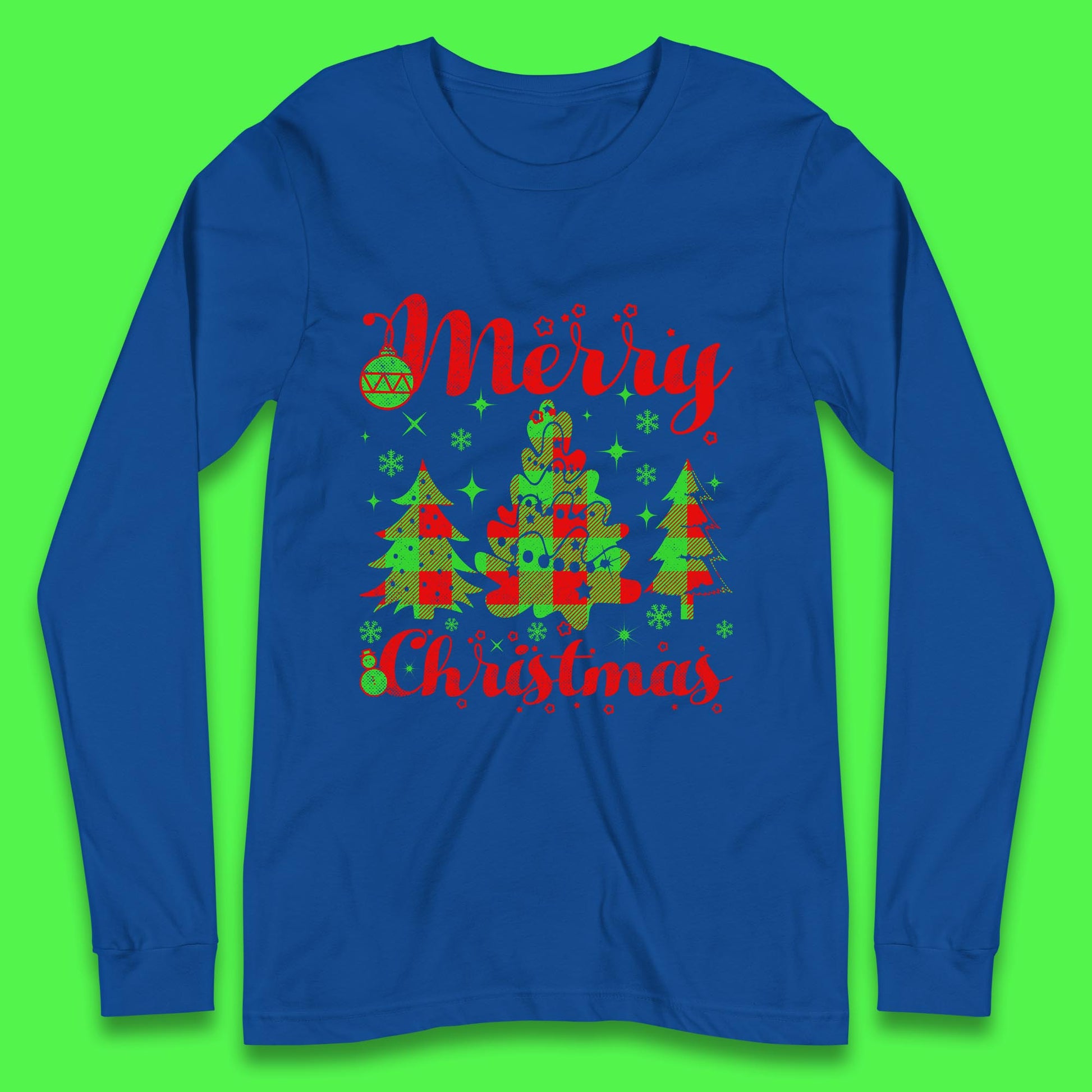 merry christmas trees t shirt