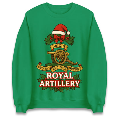 Royal Artillery Christmas Jumper
