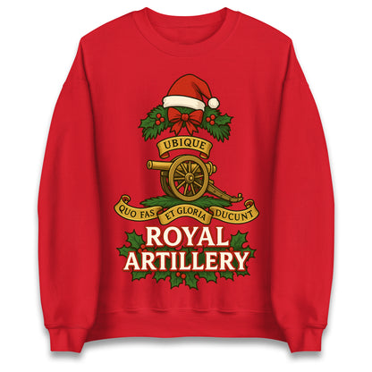 Royal Artillery Christmas Jumper
