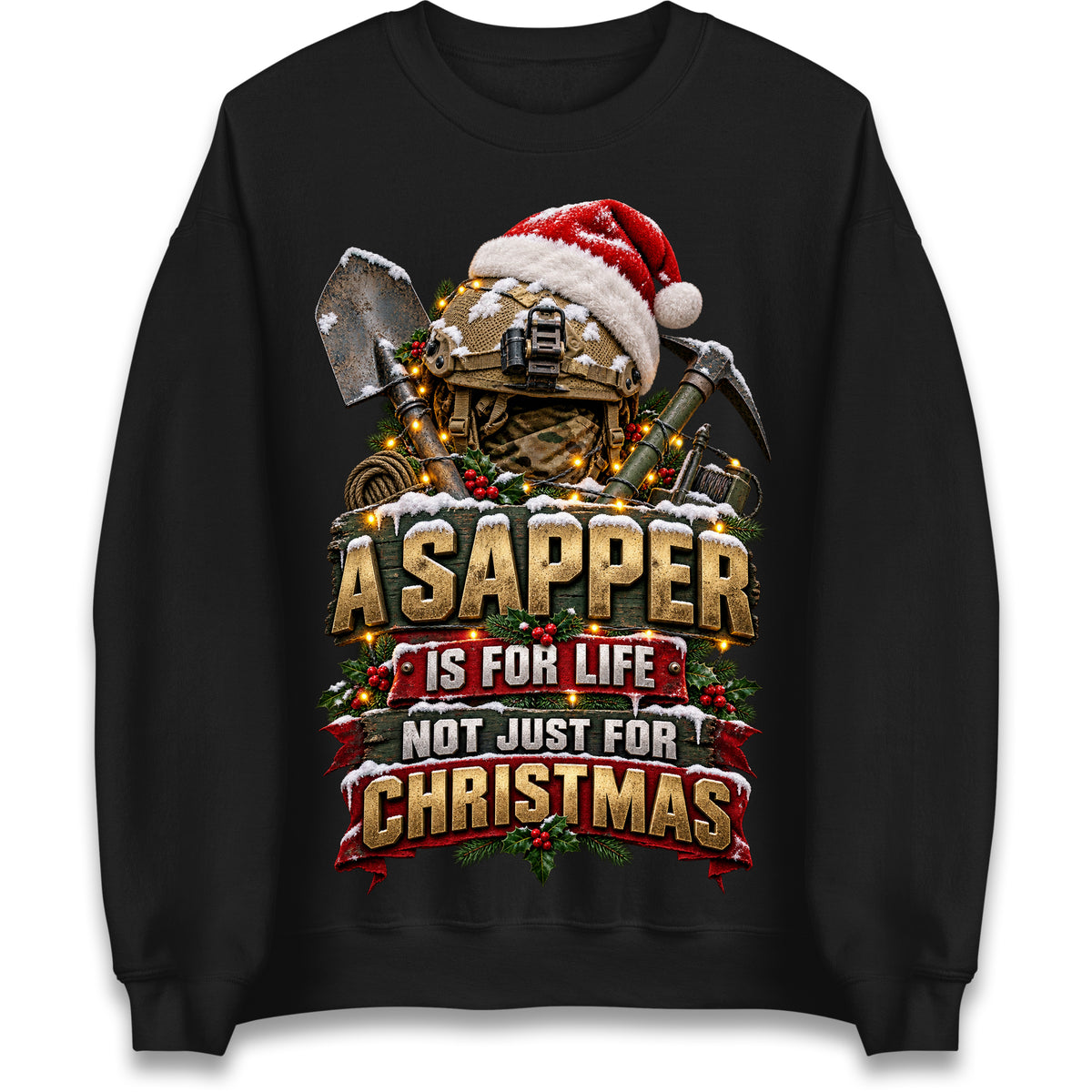Royal Engineers Sapper Christmas Jumper