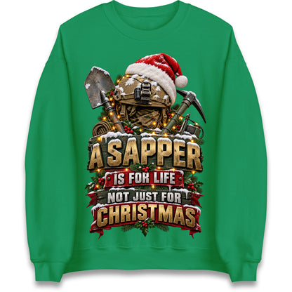 Royal Engineers Sapper Christmas Jumper