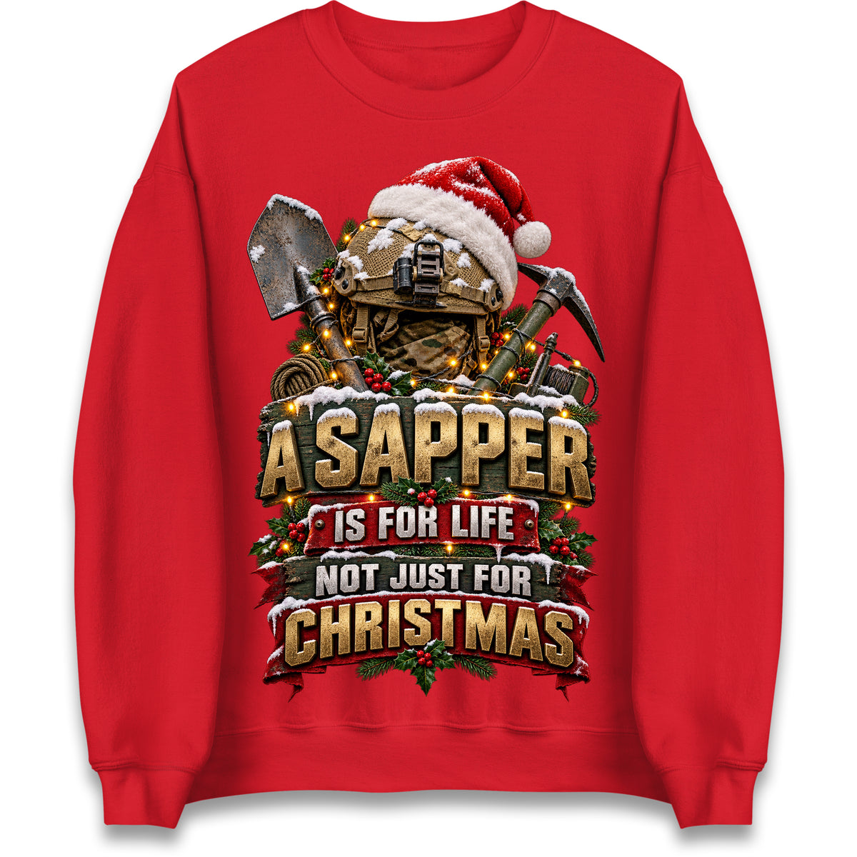 Royal Engineers Sapper Christmas Jumper