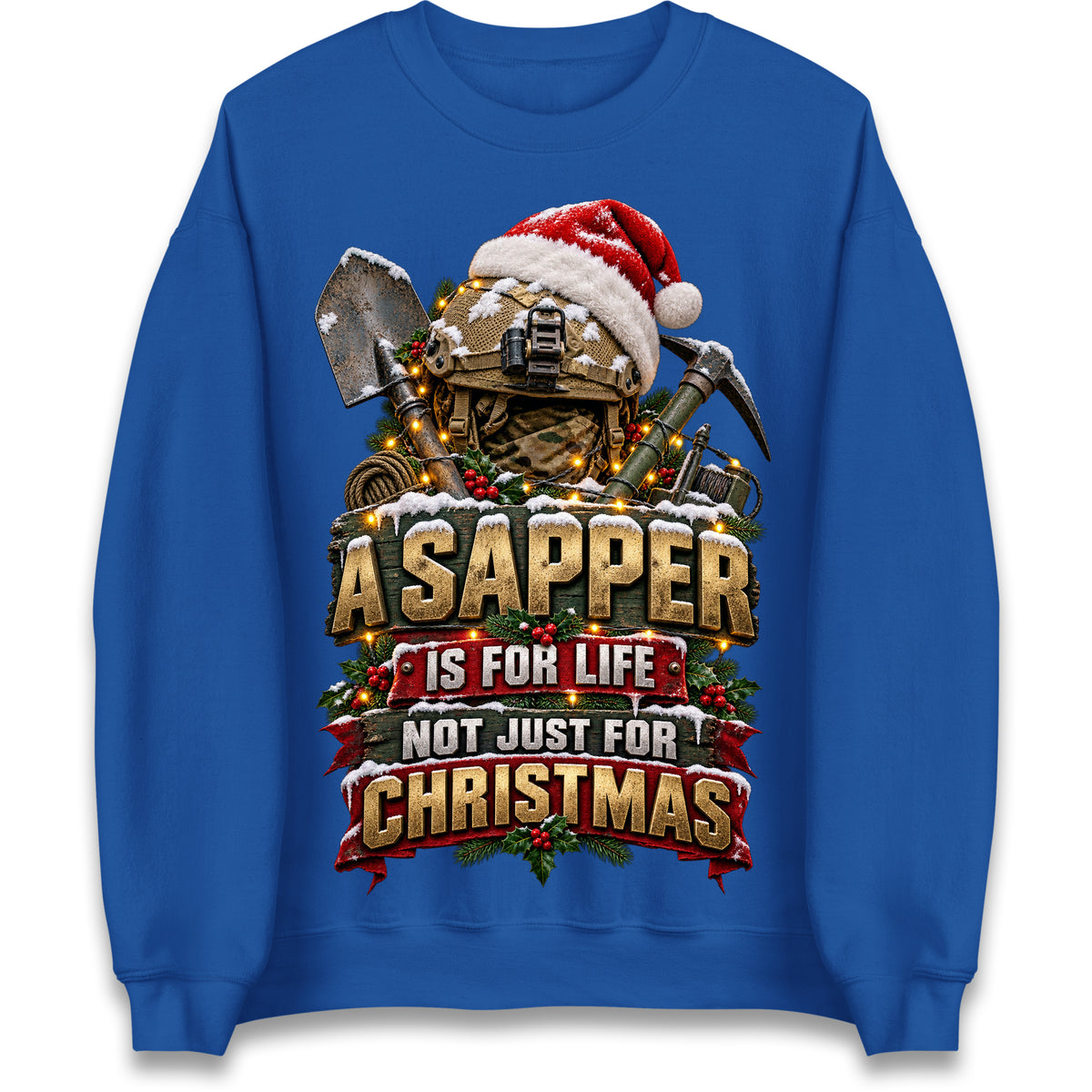 Royal Engineers Sapper Christmas Jumper