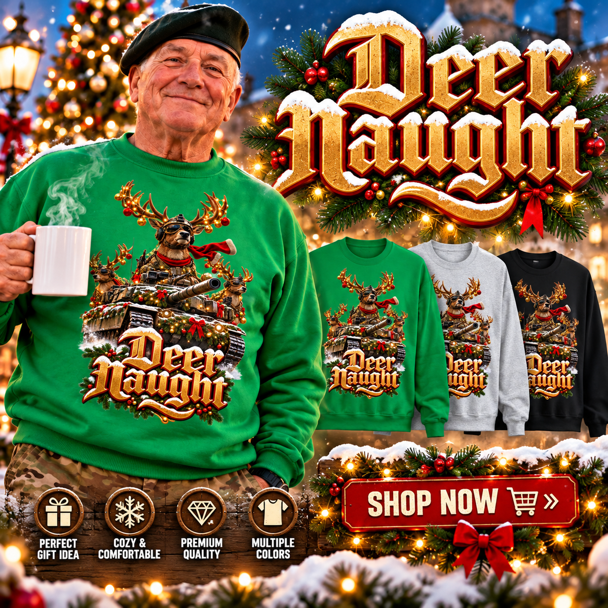 Royal Tank Regiment Christmas Jumper